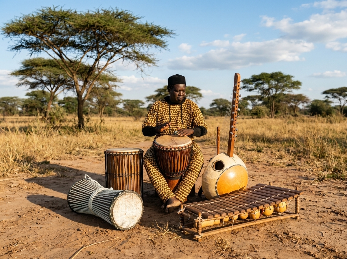 Karim with all instruments